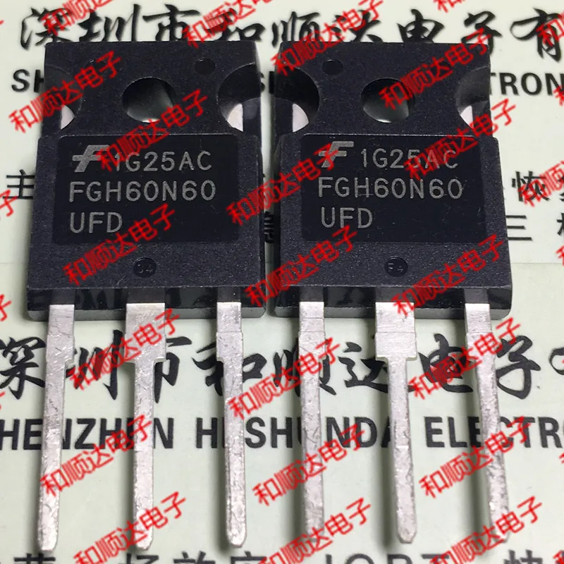 /2 шт/FGH60N60UFD 600V 60A TO-247