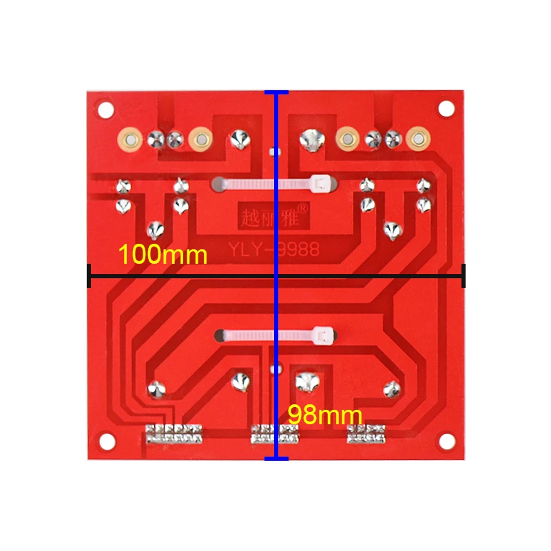 Placa de Áudio Pontos de Cruzamento Divisor de Frequência Ghxamp Transversal Subwoofer Peça Baixo Médio 13 350w 4-8ohm 1 - Image 4