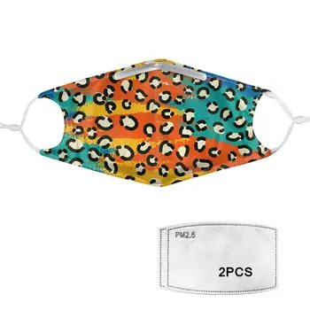 

Camouflage pattern male and female respirator with 2Pcs filter, stylish reusable respirator, non-disposable virus respirator