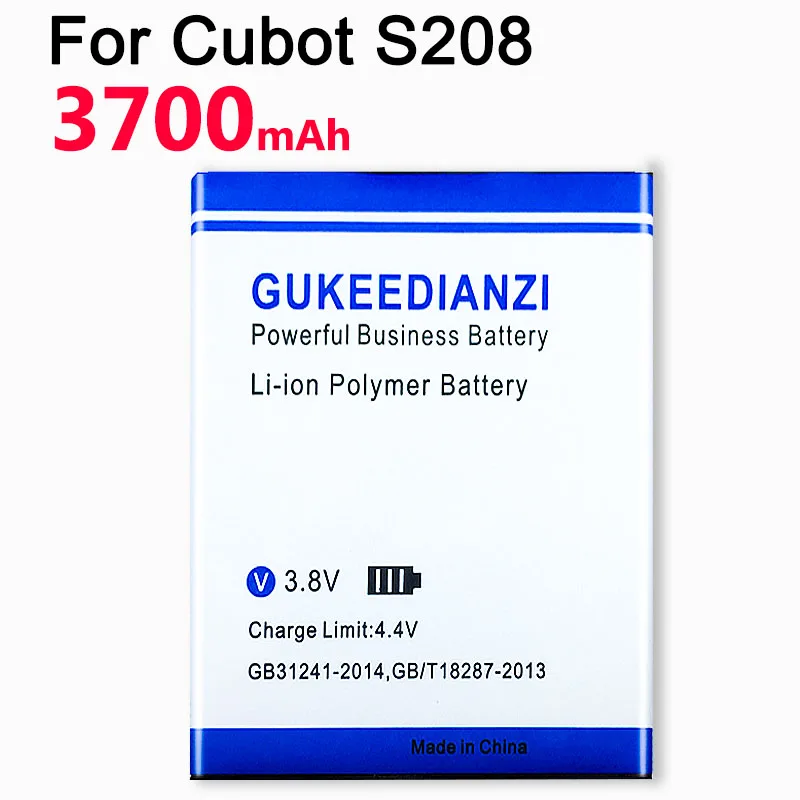 Аккумулятор gukeedianzi 3500 мАч S208 для Cubot S208 смартфон мобильный аккумулятор