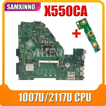 

X550CC X550CA Laptop motherboard For Asus X550CA X550CL R510C Y581C X550C original mainboard 1007U/2117U CPU GM