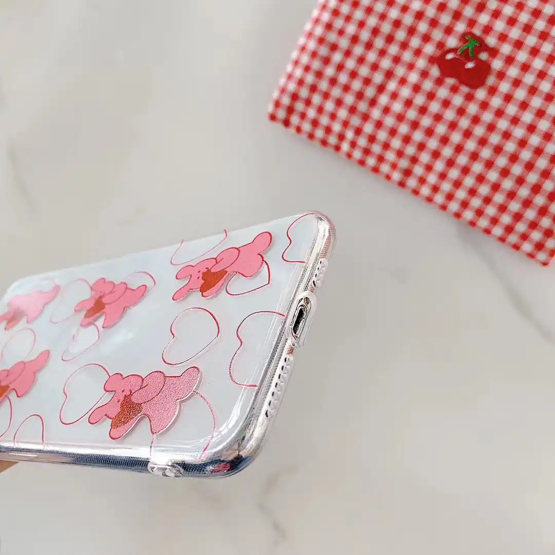 イン韓国かわいい愛イラストスマイリーピンククマ電話ケース Iphone 11 プロマックス Xs 最大 Xr 7 8 プラスソフト Tpu バックカバー Aliexpress イン韓国かわいい愛イラストスマイリーピンククマ電話ケース Iphone 11 プロマックス Xs 最大 Xr 7 8 プラスソフト Tpu バックカバー Aliexpress