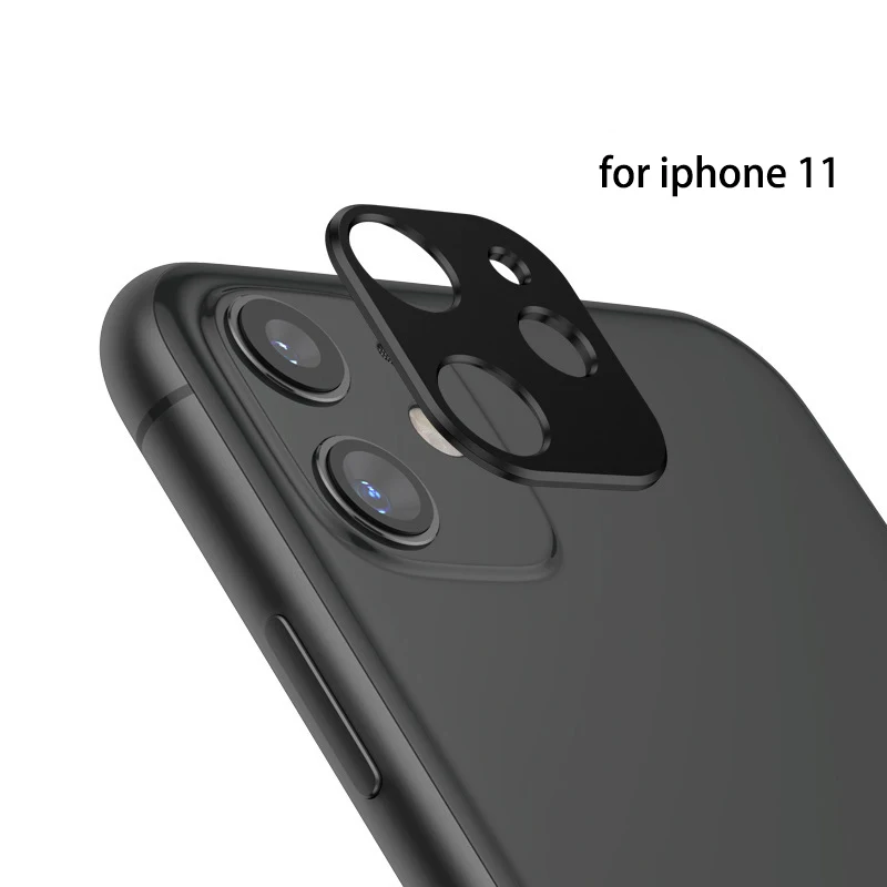 Защитная крышка для камеры для iPhone 11 Pro Max металлическое защитное кольцо для iPhone 11 11Pro Задний защитный чехол для камеры - Цвет: 10