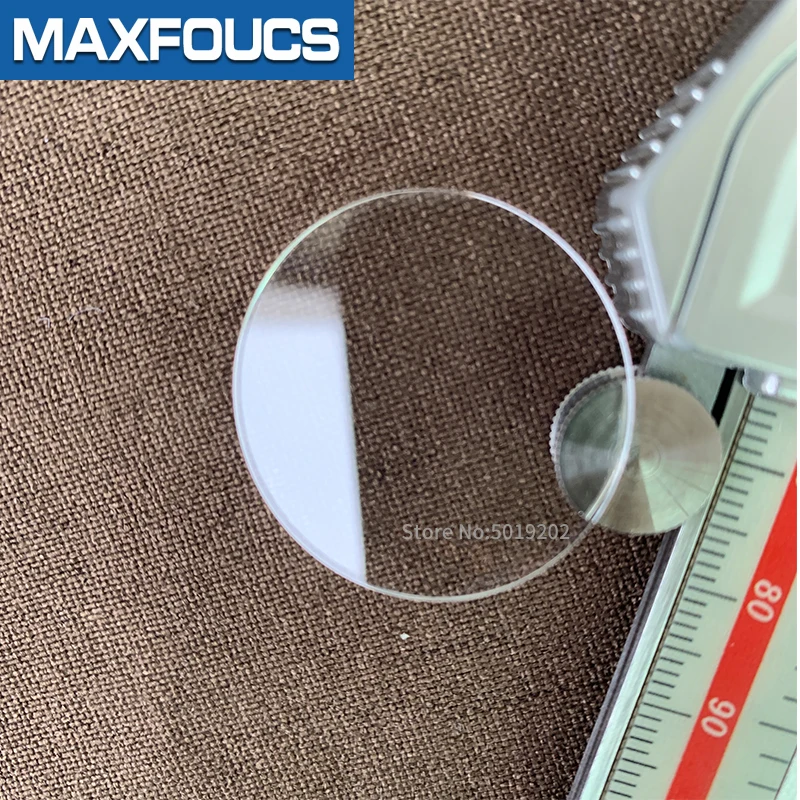 2 Pieces Lentille Verre De Table Montre Ronde Fournitures Réparation D