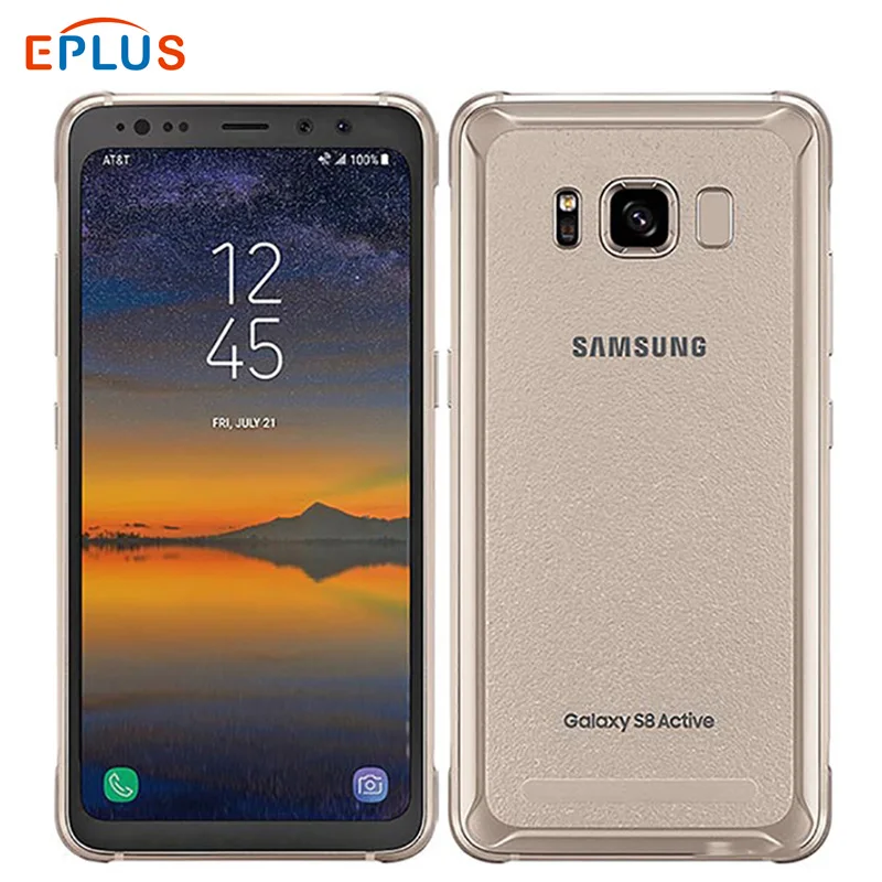 Мобильный телефон 5," 4000 мАч samsung Galaxy S8 Active G892A, 4 Гб ОЗУ, 64 Гб ПЗУ, Snapdragon 835 NFC at& T версия телефона