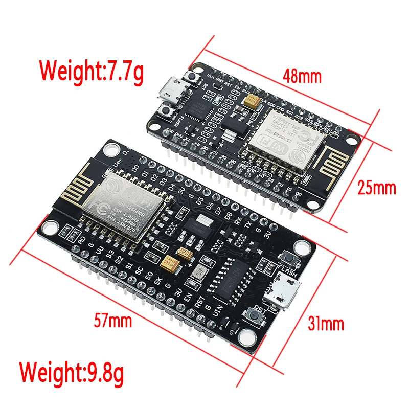 V3 беспроводной модуль NodeMcu 4 м байт Lua WIFI Интернет вещей макетная плата на основе ESP8266 ESP-12E для arduino совместимый