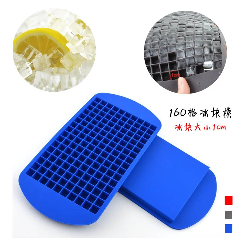 

160 square ice cube mold food grade silicone mini ice cube 1cm ice cube ice cube mold
