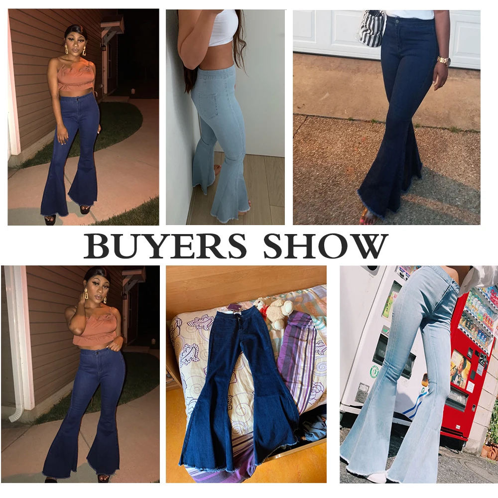 Зимние джинсы женские ;Широкие джинсы с высокой талией; Расклешенные ретро джинсы женские большие размеры штаны;растянуть черные брюки женские;Промытый и отбеленный женские джинсы;Толчок вверх досуг Узкие джинсы мом
