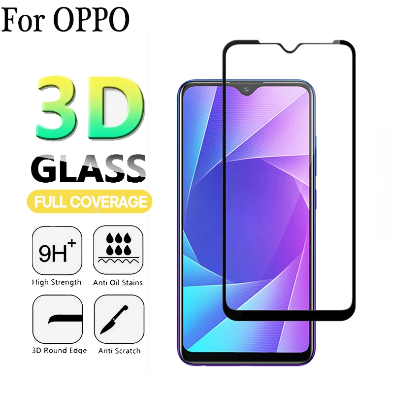 

Full Cover Screen Protector for OPPO OPPO Realme 2 Pro 3 1 2pro F9 F11 Pro Safety Tempered Glass Full Cover oppo Protective Film