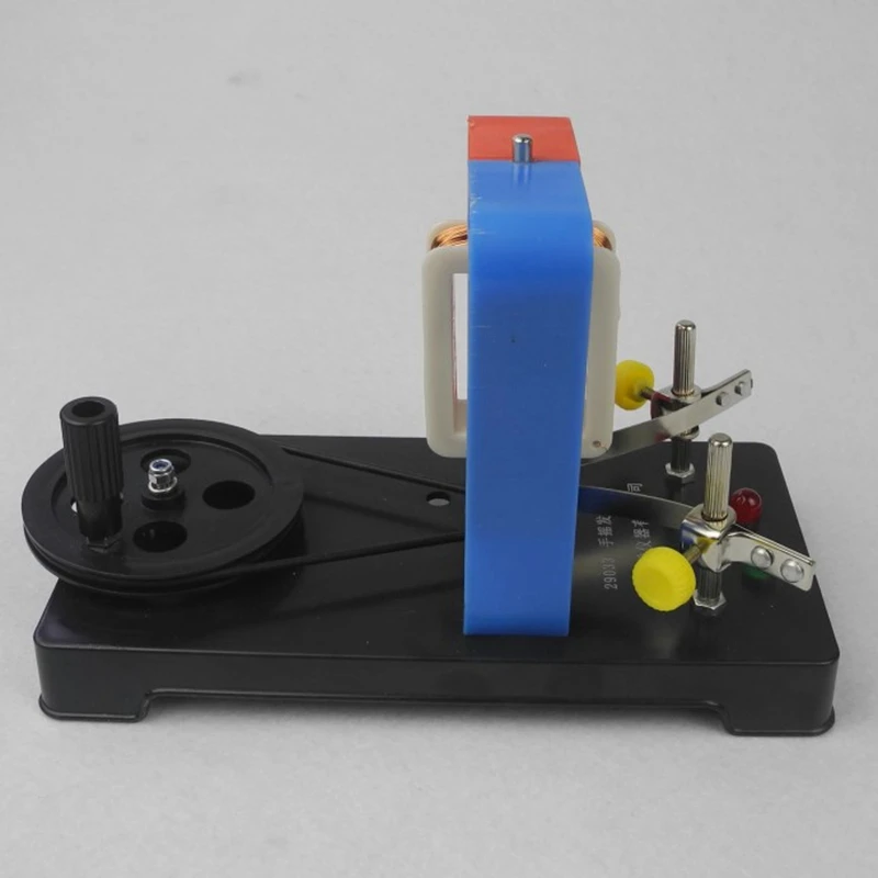 Hand Strom Generator DCModell elektrische Generator Experiment Bildung Spielzeug 