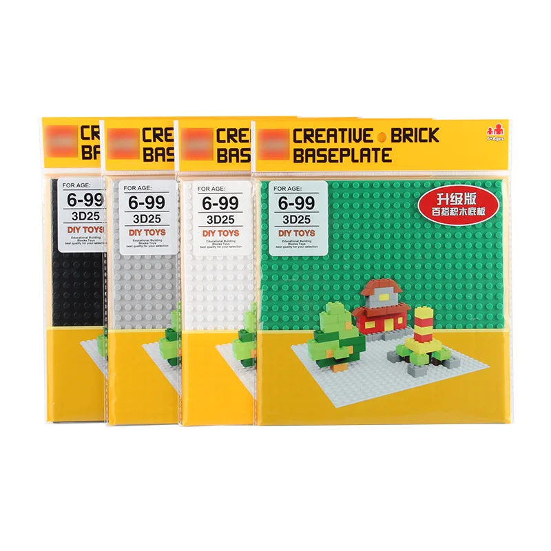 24 * 24 particle building board puzzle building block toy bottom board building block accessories