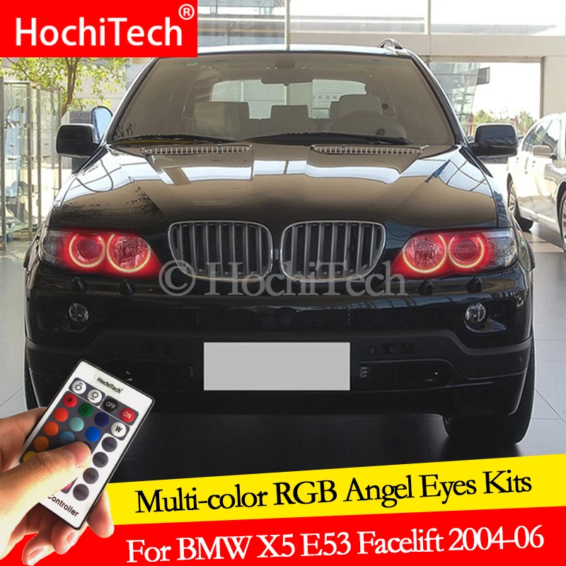 Дневные ходовые огни для BMW X5 E53 Facelift 2004 2005 2006 дневные DRL ангельские глазки