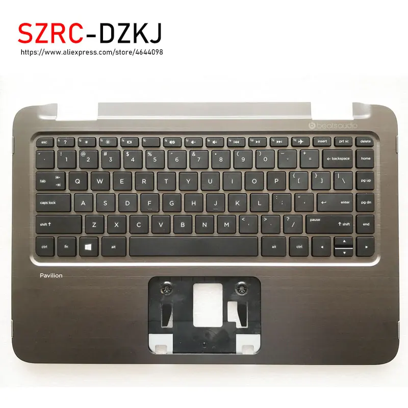 New Original PALMREST KEYBOARD For HP PAVILION 13 x360 13-A010NR 767823-001 760888-001