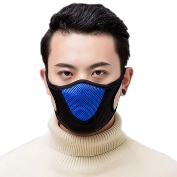 

Sports PM2.5 Cotton Mouth Face Mask Washable Anti Pollution Bicycle Face Mask Dust Respirator Reusable Cycling Safety Mask Cover