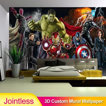 

Jointless Photo wallpaper Custom 3D wallpaper for walls Wall mural Boy Living room TV Background