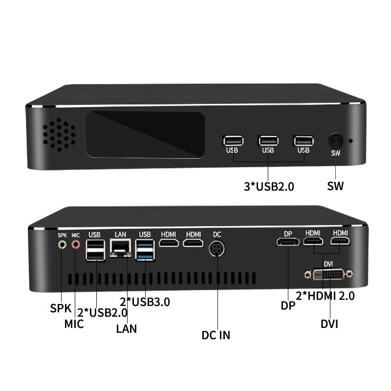 MSECORE Xeon E3 1231V3 GTX1050TI 4G Dedicated card gaming Mini PC Windows 10 Desktop Computer game