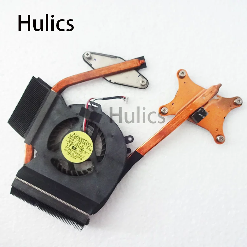 Hulics ноутбук процессор Охлаждающий радиатор вентилятор для samsung R540 вентилятор теплоотвода ЦП BA62-00528A