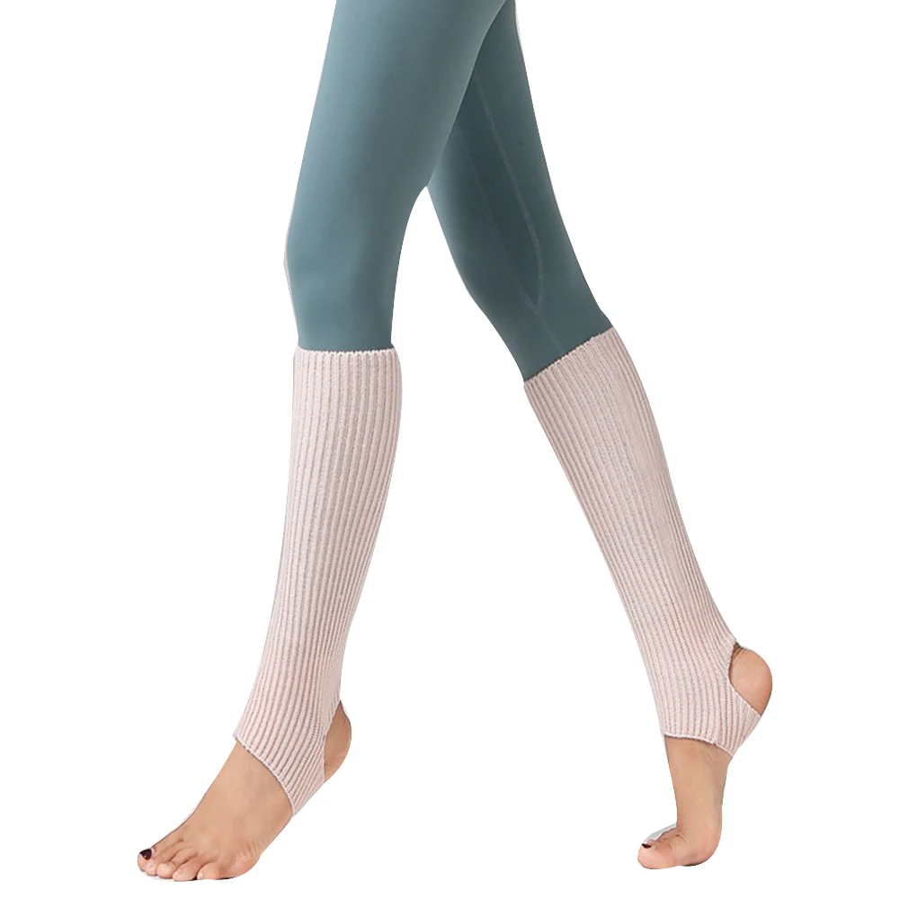 1 пара, женские носки для латиноамериканских танцев, для фитнеса, танцев, женская повседневная одежда, для занятий спортом, теплые, длинные, вязаные прогулочные носки