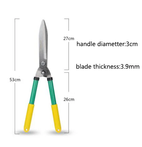 yellow handle Длинные ручки сучкорезы фруктовых деревьев секаторы садовые инструменты секаторы садовые ножницы садовые секаторы инструменты для прививки - Цвет: yellow handle