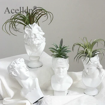 

Venus Model Flowerpot Desktop Simulation Flower Arrangement Container Resin Model Handmade Artist Home Decor Modern Decoration