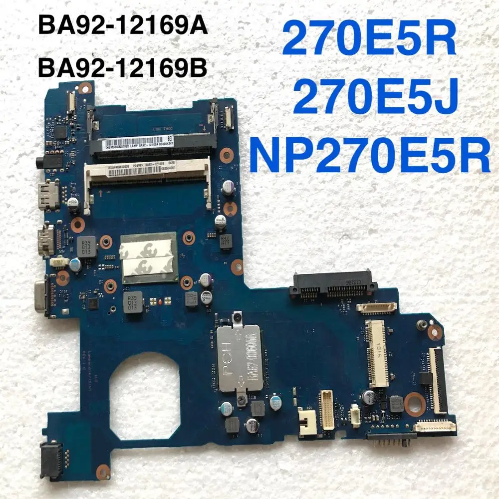 

BA92-12169A For SAMSUNG NP270E5R NP300E5E NP270E5V Laptop motherboard BA41-02206A BA92-12169B motherboard100%tested fully work