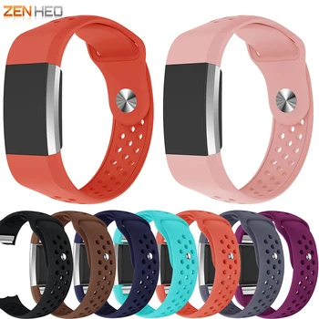 

Sport Watch Band for Fitbit Charge 2 Silicone Wrist Band Strap For Fitbit Charge 2 Smart Bracelet Watchband