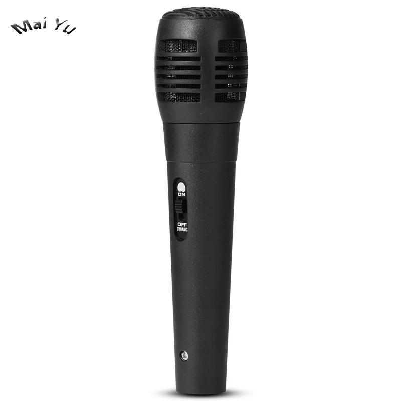 

Professional Handheld Computer Microphone Karaoke Home Studio Dynamic Wired Microfone with 3M Line 6.35mm Jack Noise Reduction