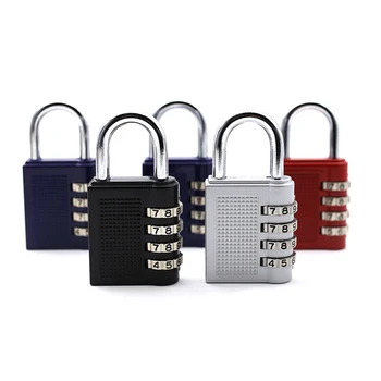 

Combination Padlock for Gym School Employee Locker Toolbox Case Hasp and Storage Combination Lock Padlock 4 Digit Padlock