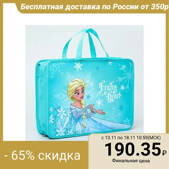 

Folder with handles plastic A4 80mm 330*240 mm, Frozen, Cold heart 4812659