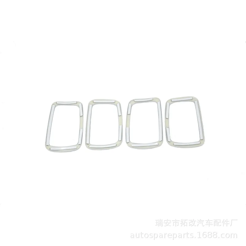 Togox натуральный продукт 4S для Mitsubishi 16-Outlander ABS Sub-Chromium Гальванизированный в дверной ручке* 4 праздничное освещение бар