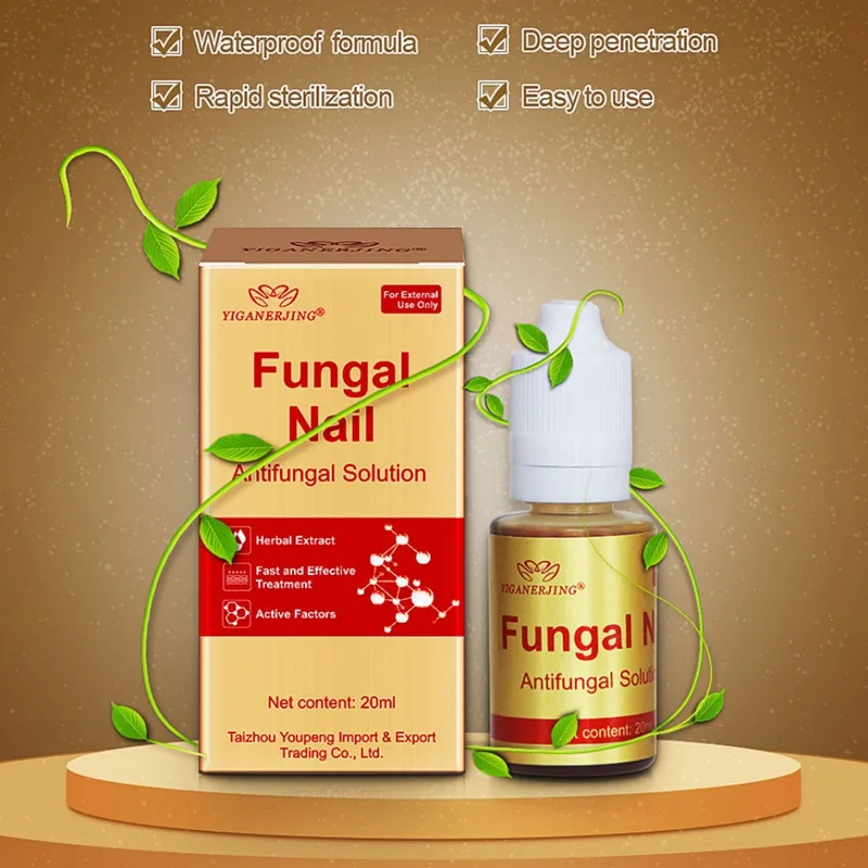 Nail Fungus Solution Sterilization Relieve Itching Speed Up Nail Growth Antifungal Solution