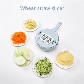 

Kitchen Gadgets Round Potato Grater Multi-Function Vegetable Slicer Chopper Adjustable Kitchen Cutter