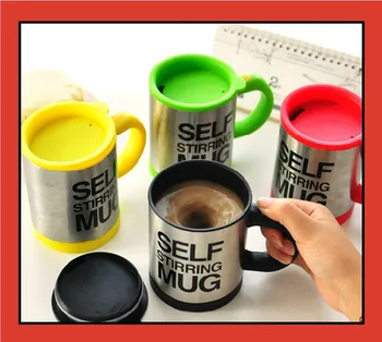 

400ml Mugs Automatic Electric Lazy Self Stirring Mug Cup Coffee Milk Mixing Mug Smart Stainless Steel Juice Mix Cup Drinkware