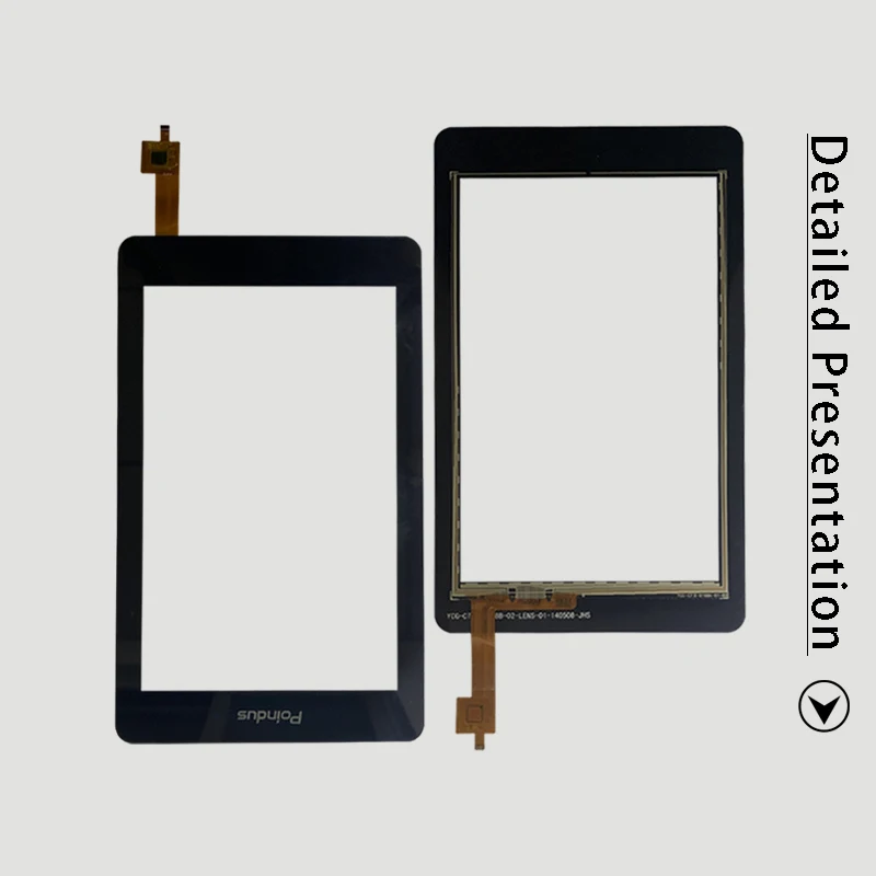 7 дюймов планшет сенсорный экран для YCG-C7. 0-0168B-02 сенсорный экран дигитайзер Стекло Замена РЕМОНТ панель
