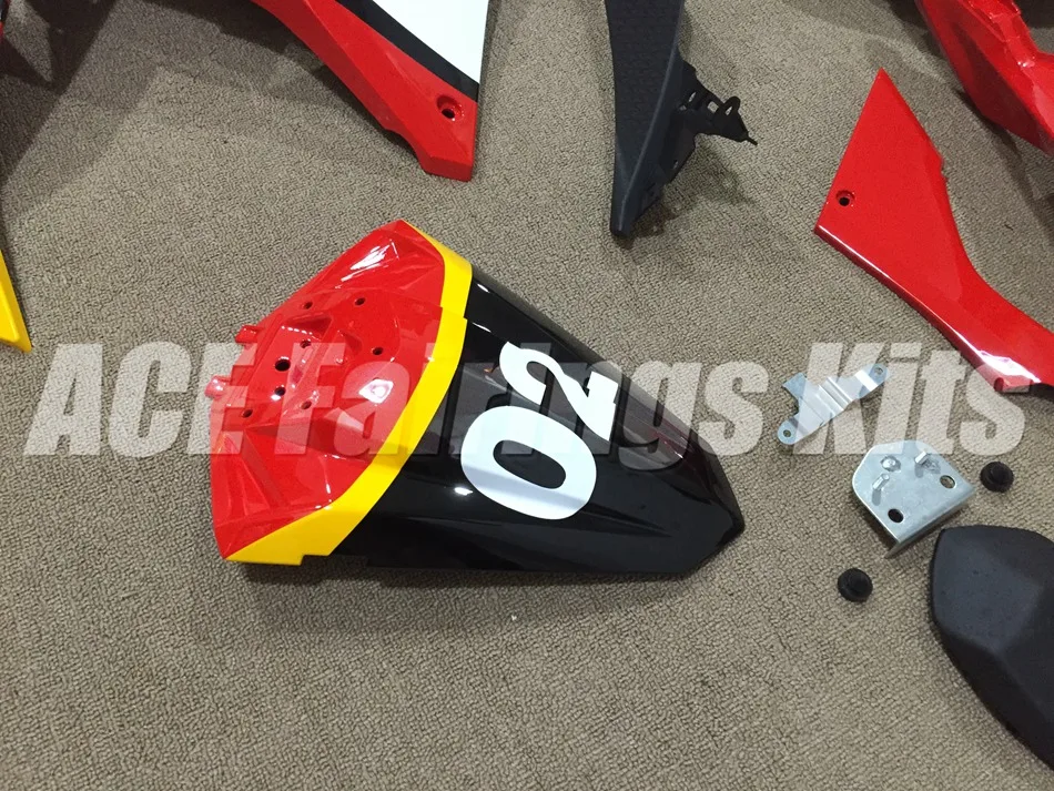 Топ ABS полный обтекатель для Kawasaki Ninja300 EX300 300R 2013 13 14 15 16 17 Обтекатели набор+ крышка бака красный белый