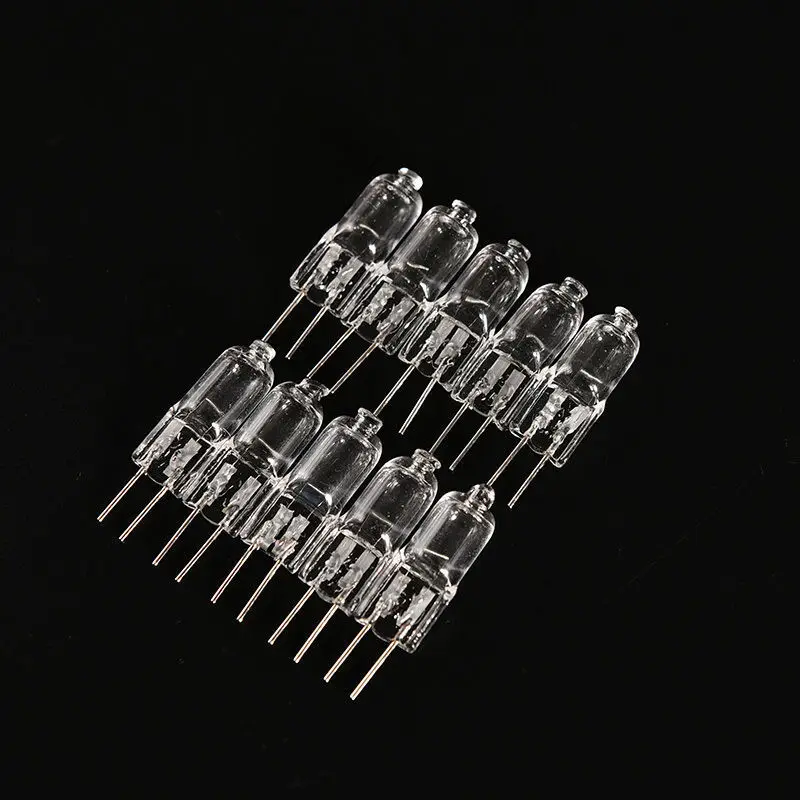 G4 Halogen Light Bulb 20W Halogen G4 DC 12V 2800K Warm White Indoor bulb inserted beads crystal lamp halogen bulb 20PCS reptile light bulb reptile lamp bulb heating lamp bulb