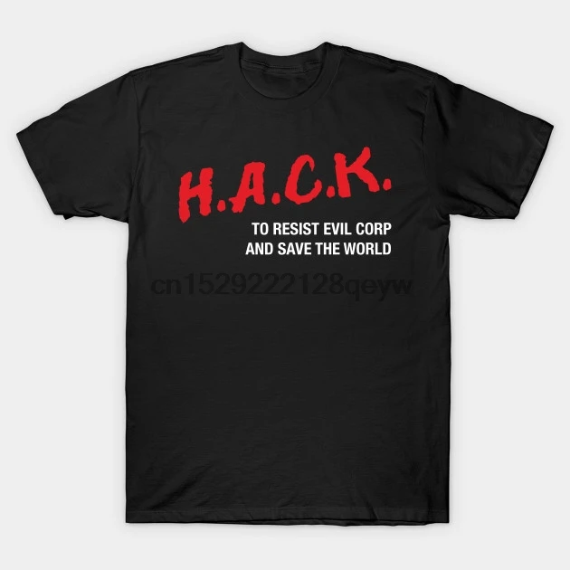 Мужская футболка Hack Against корпоративные короли Футболка женская