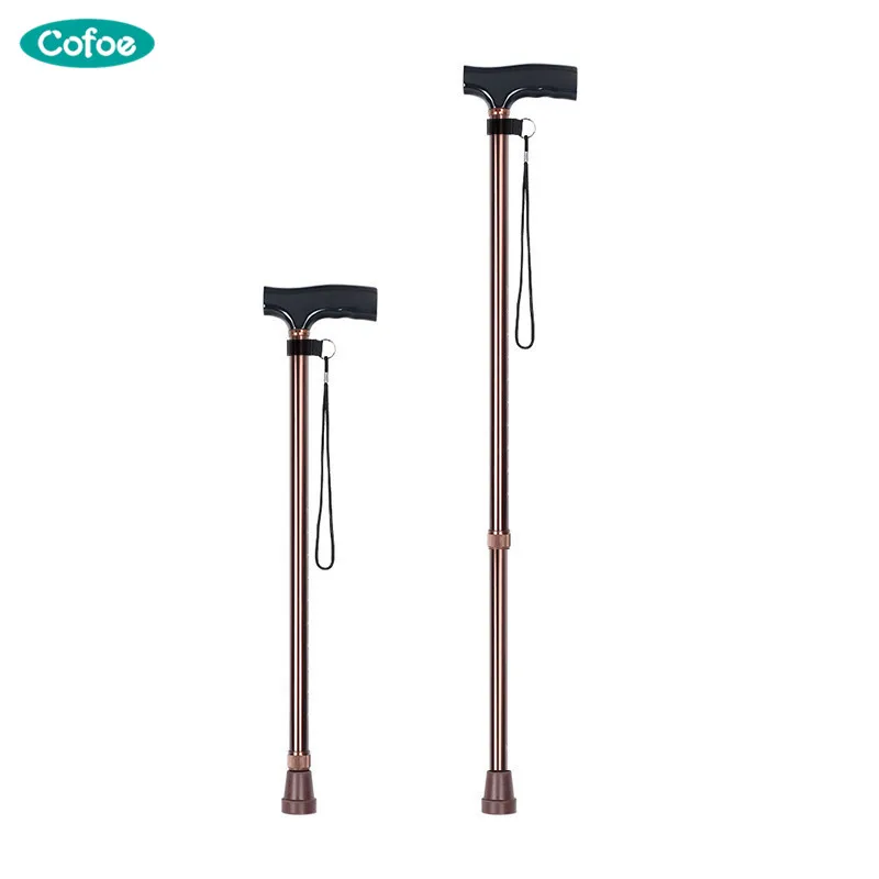 

Cofoe Crutches Antiskid Walking Stick For Elderly Multifunction Cane Crutch Stretch Convenient Single Hand Walking Aid elderly