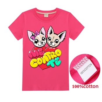 

Me Contro Te Clothing Fashion Boys Girls T Shirt Cartoon Kids Clothes Tee T-Shirt Short Sleeve Top Cartoon Boy Girls Clohtes