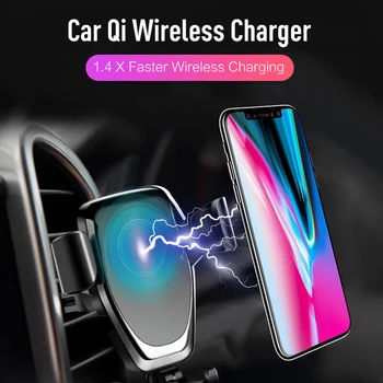 

Universal Car Wireless Charger Qi Phone Charger Original Charging Phone Holder for IPhone for Samsung Galaxy Sseries TXTB1