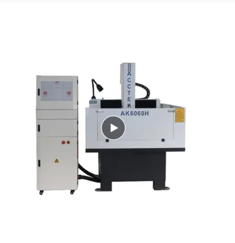 Billige Hohe PrÀzision Metall Brief/3D Gravur Maschine Mini Desktop Metall Cnc Router 600*600mm