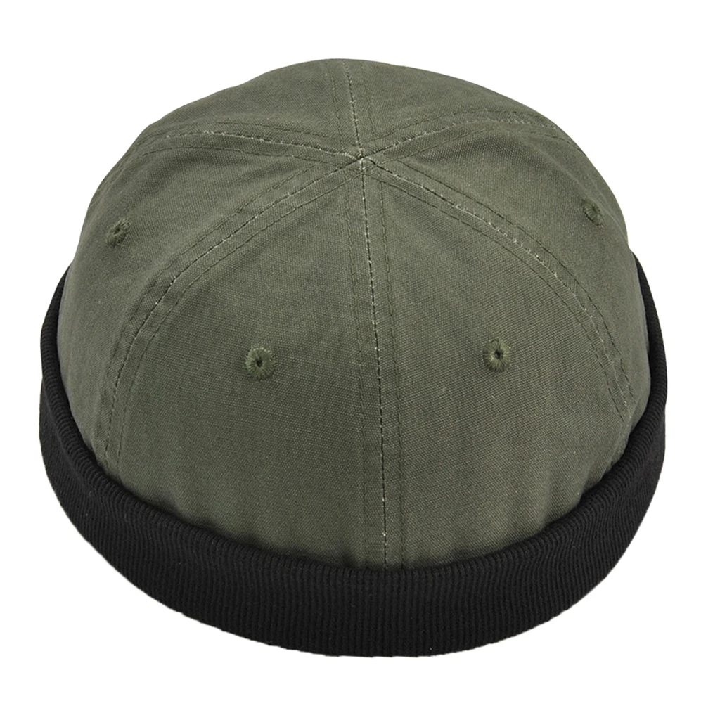 Набор из 2 повседневных унисекс Docker Sailor cap Mechanic Biker Hat трикотажная шапка с черепами