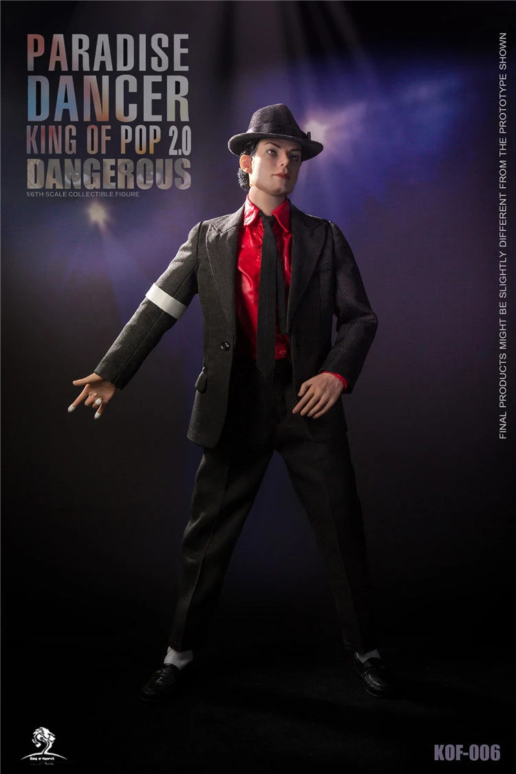 Details about   King of Figure KOF-06 1/6 Paradise Dancer 2.0 DANGEROUS Michael Jackson Figure