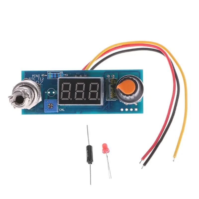 

Digital Soldering Iron Station Temperature Controller Kits For HAKKO T12 Handle L4MF