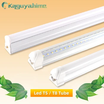 Kaguyahime Led T5 Buis T8 Licht 220V 30Cm 60Cm Led Rgb Fluorescentielamp Buis T8 Geïntegreerde Lamp 6W 10W 20W Kleur Lampara Ampul