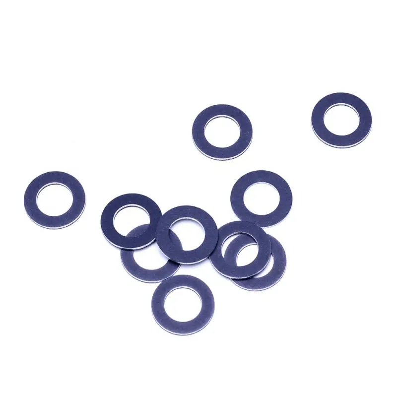 10Pcs/Set Aluminum Engine Oil Drain Plug Crush Gasket Washers Seals 90430-12031 Toyota Camry Corolla Lexus Oil Pan Gaskets