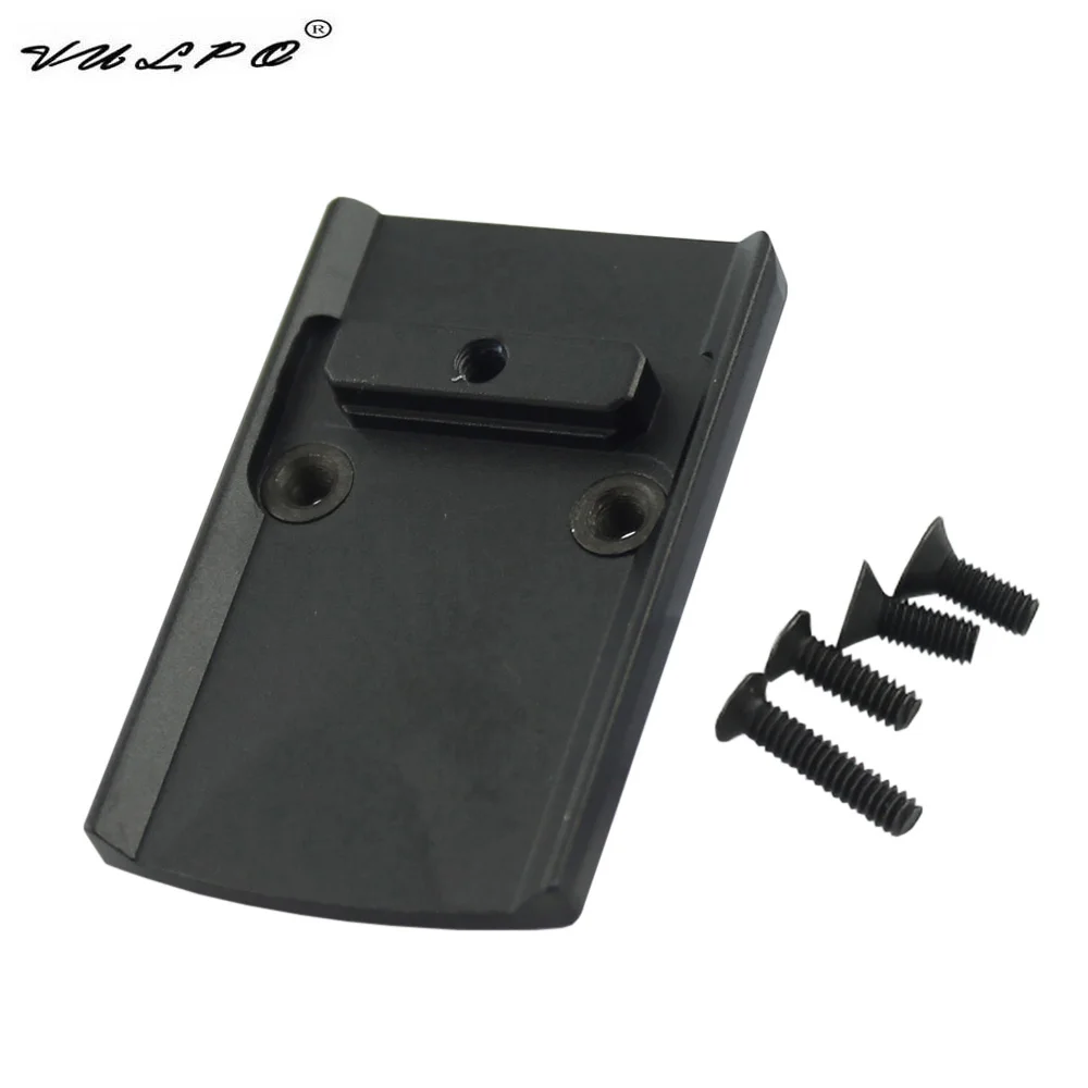 Тактический Пистолет VULPO Glock базовое крепление RMR VISM красная точка для настоящего