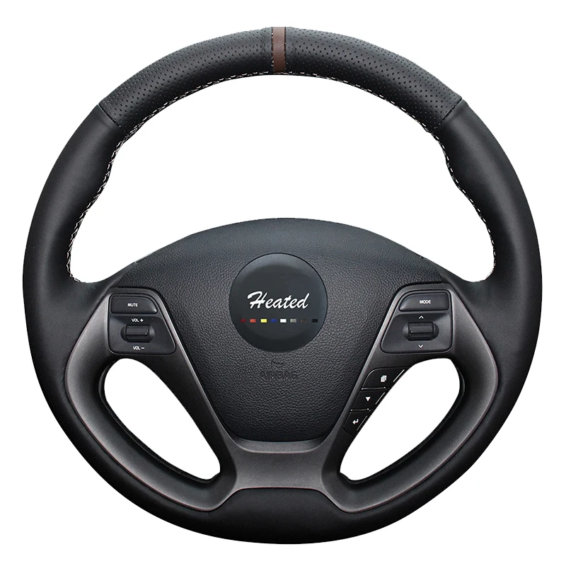Чехол на руль для Kia K3 2013 K2 Rio 2015 2016 Ceed Cee 'd 2012 2017 Cerato 2017|steering wheel cover|wheel coveron the steering |