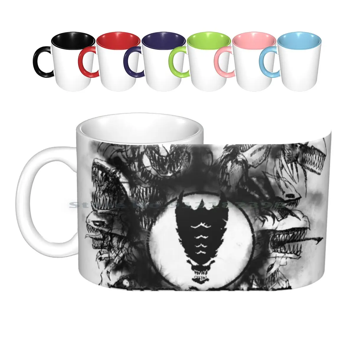 Tyranid - Mind The Hive ~ Tazze In Ceramica Tazze Da Caffè Tazza Da Tè Al Latte Martello Da Guerra Xeno Tyranids Tiranids Kraken Hive Mind 40000 Gioch