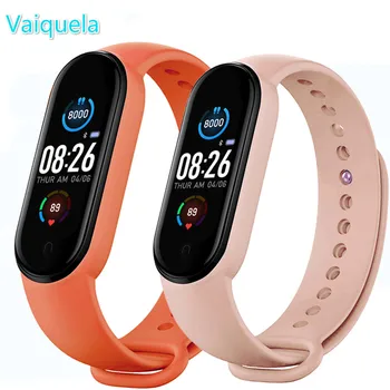 

2020 M5 Smart Wristwatches Sport Smart Bracelet Heart Rate Blood Pressure Smartband Bluetooth Color LED Monitor Watch Men Women